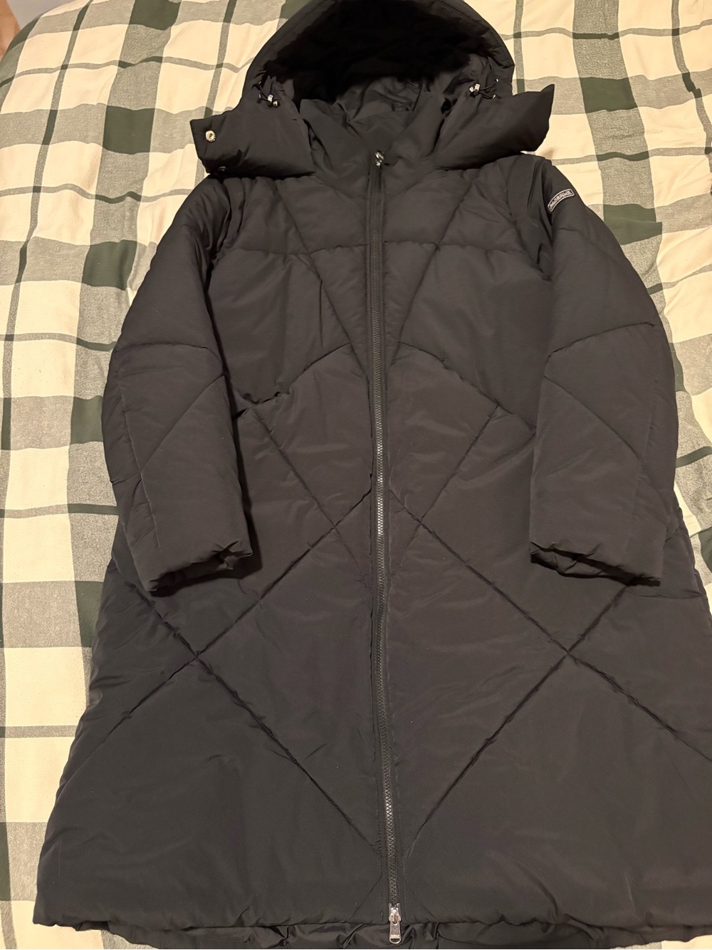 Barbour International Arabella Puffer Quilt jacket, size 12